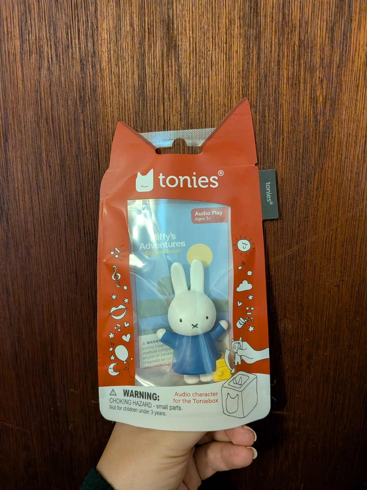Tonies Miffy’s Adventures Big and Small Audio Play Tonie Figurine for Toniebox