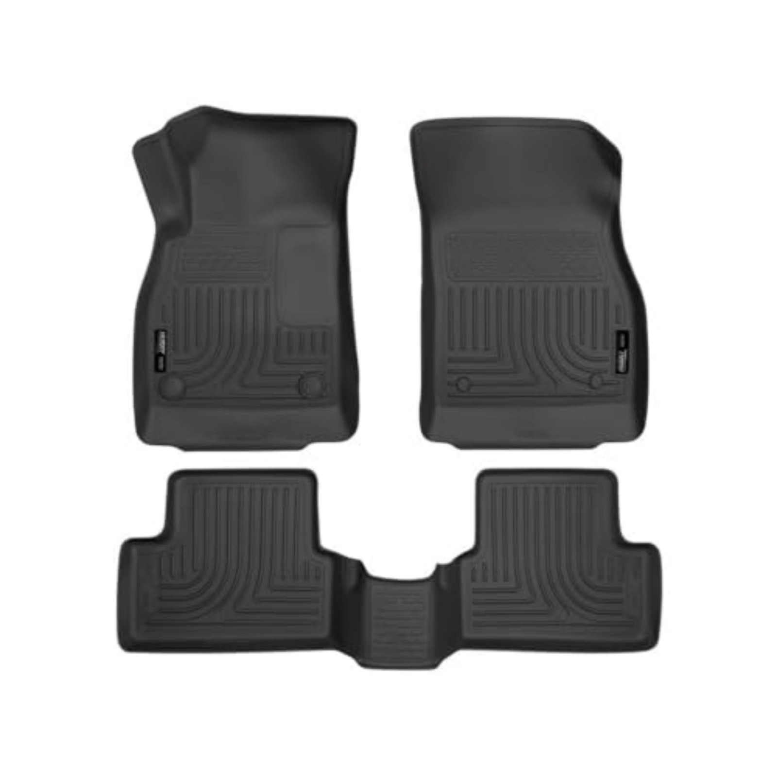 Custom Fit Weatherbeater Floor Mats For 2011-2016 Chevrolet Cruze Black
