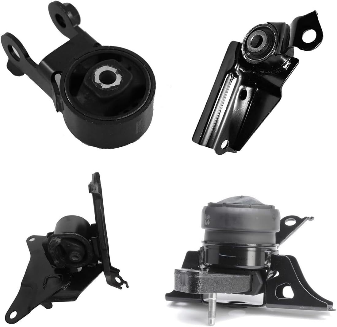 4Pcs Engine Motor Mount Compatible with Toyota Yaris L4 1.5L 2006-2011,