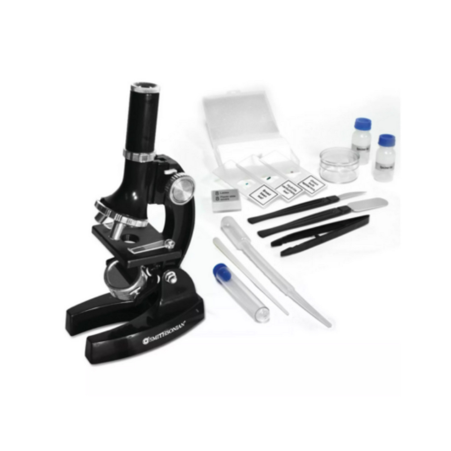 Microscope Kit Kids Ages 8+ STEM by Smithsonian