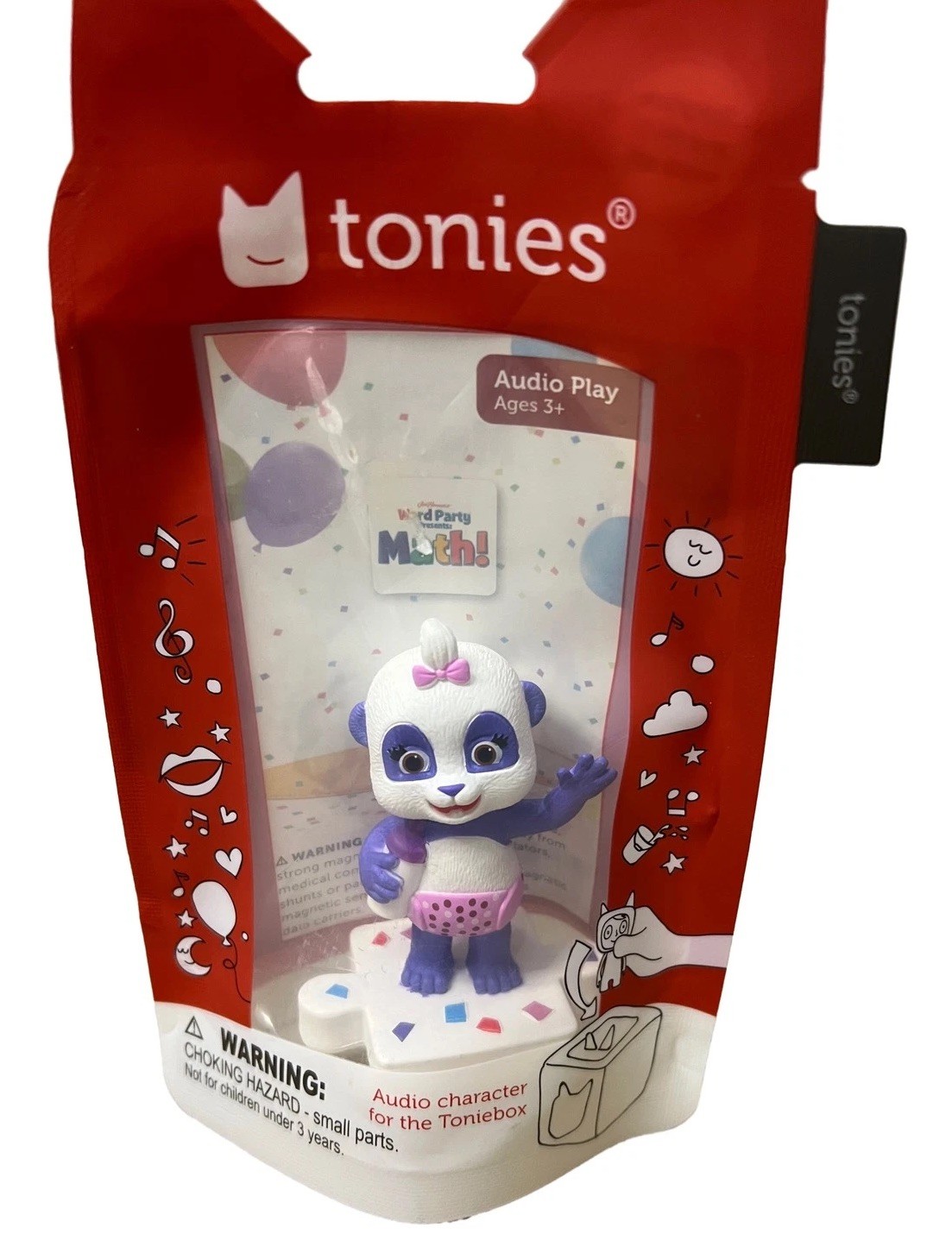 Tonies Word Party Math Lulu Audio Figure for Toniebox Ages 3 Plus NEW