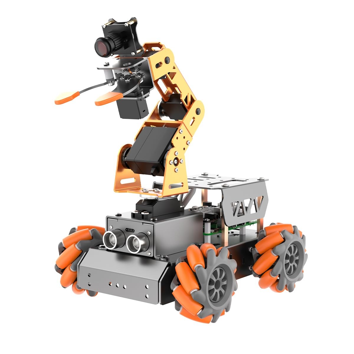 5DOF Robotic Arm RaspberryPi 5 AI Vision Tracking Target Sorting Open Source Kit