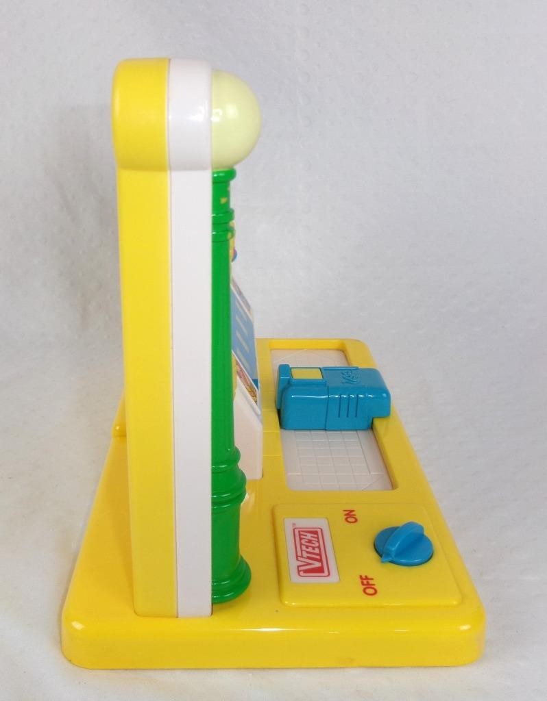 VTech 1992 Sesame Street Big Bird’s First Talking Computer + 20 Cards RARE Works