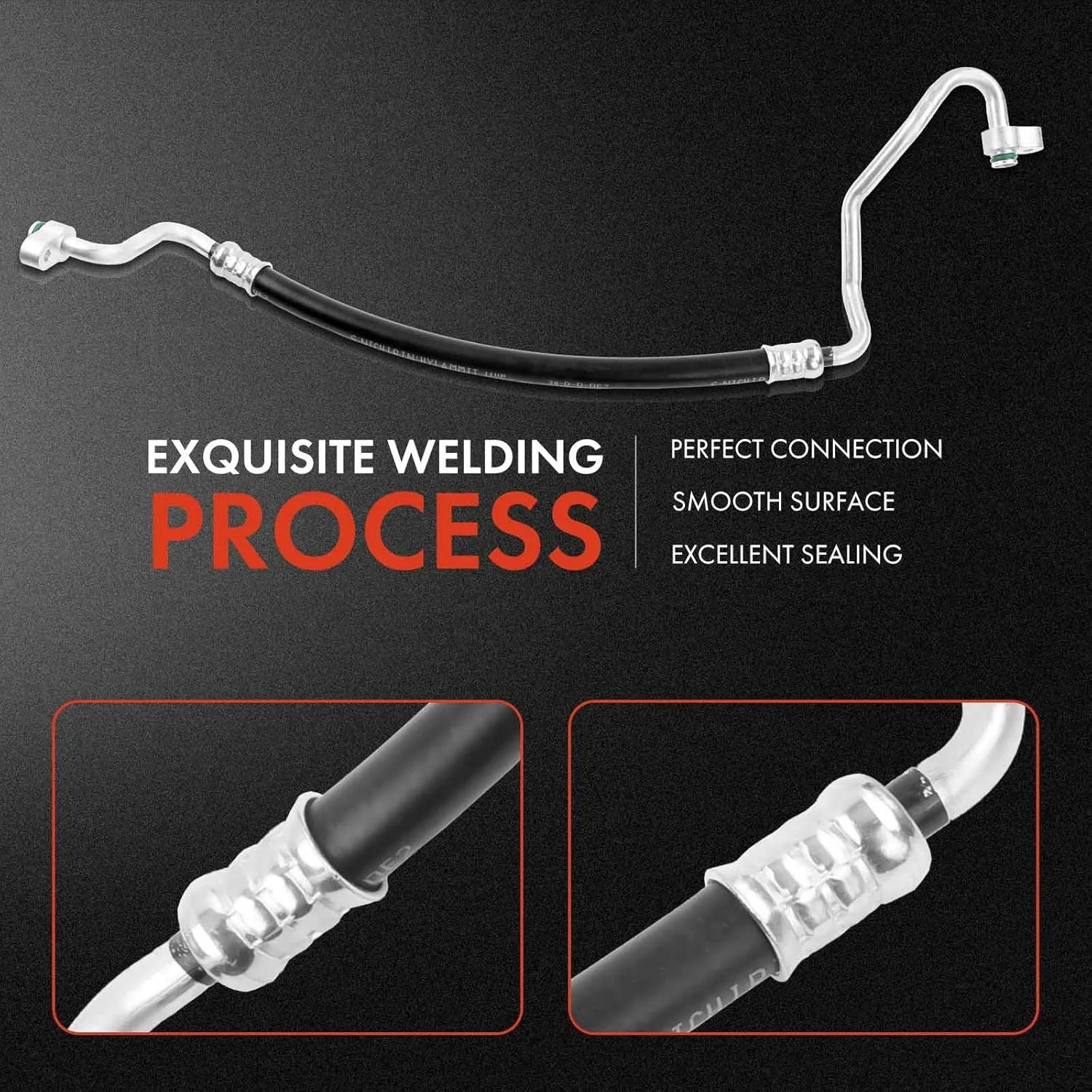 A-Premium A/C Discharge Line Hose Assembly Compatible with Honda Accord 2008-201