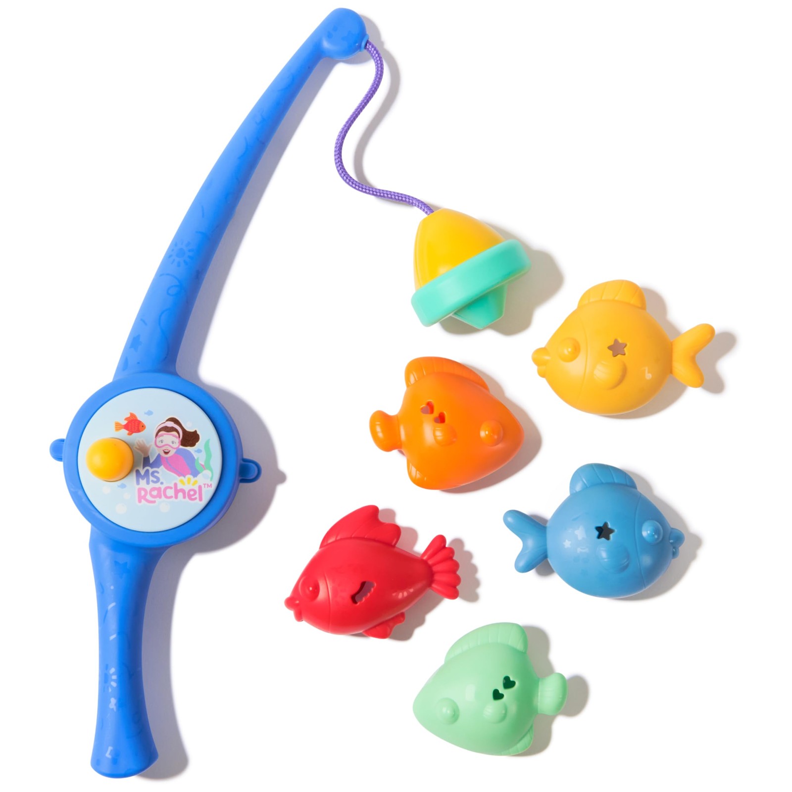 Official Counting Fishes Playset with 5 Floatable Toy Fish, Educational Toys …
