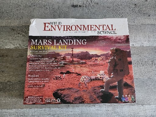 Mars Landing Survival Kit – Home STEM Kit – Ages 8+ – Grow Food & Build NEW