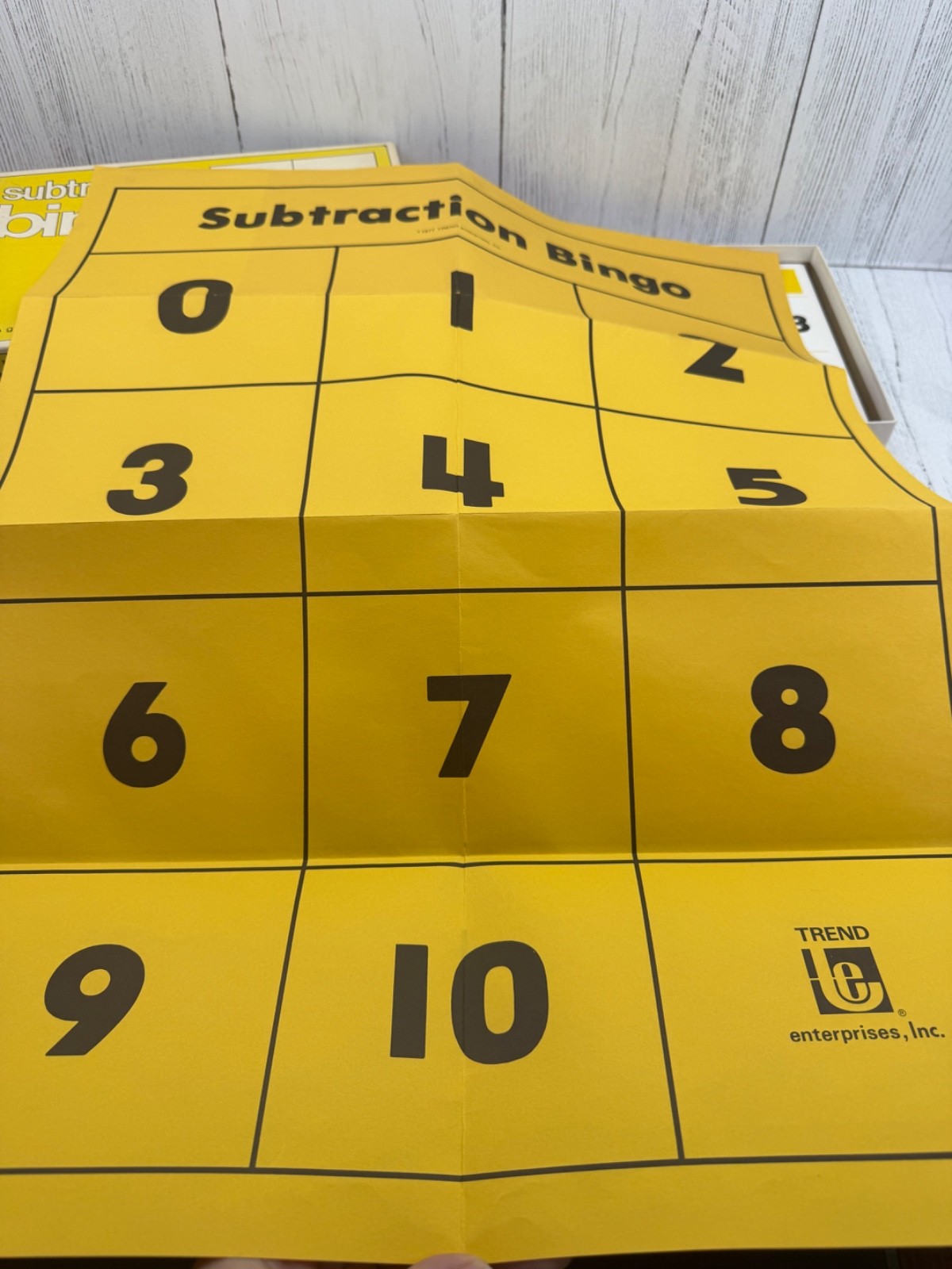 3 Math Bingo Games Addition Subtraction Multiplication 1970’s Classroom 36 Cards