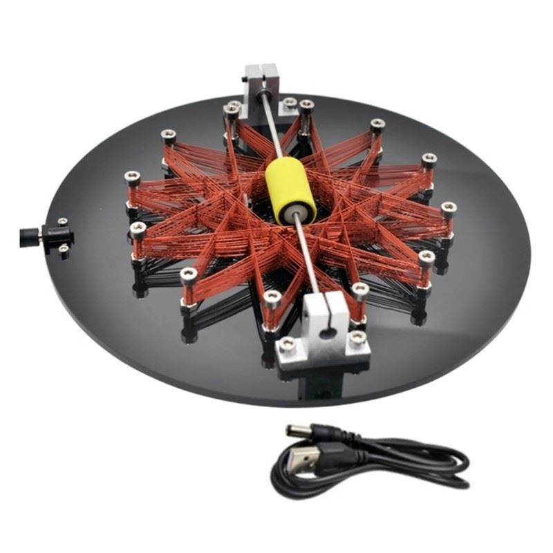 USB Powereds Induction Motor with Adjustable Metal Brushless Rotor for DIY