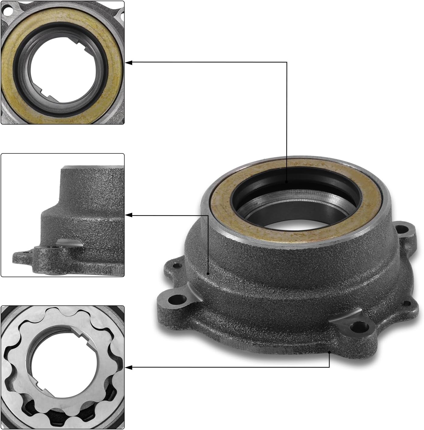 AULINK F4TZ6616A Oil Pump for Ford 7.3L Diesel