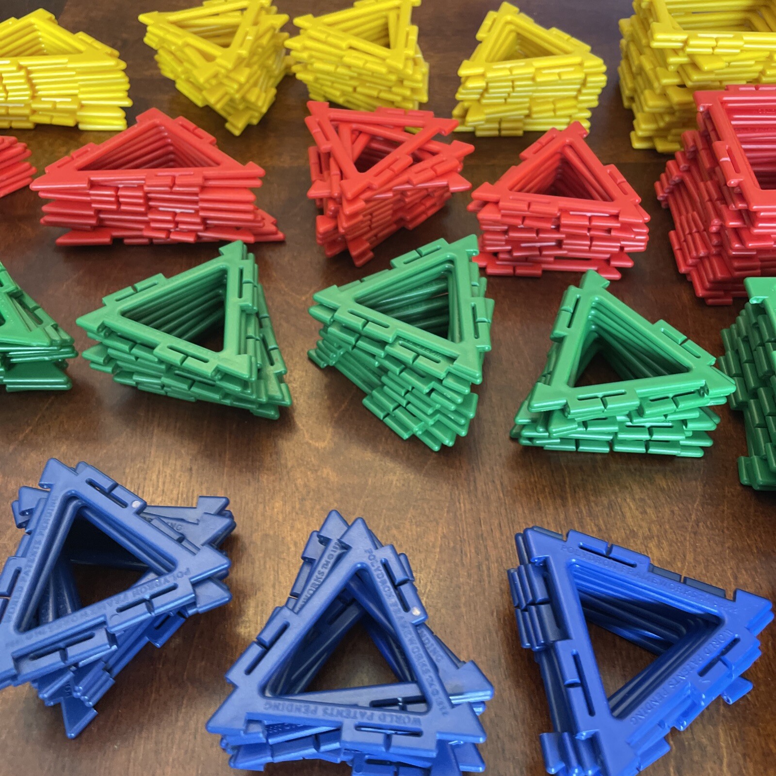 Polydrons Frameworks STEM Geometric Shapes 280 Pieces Geodesic.