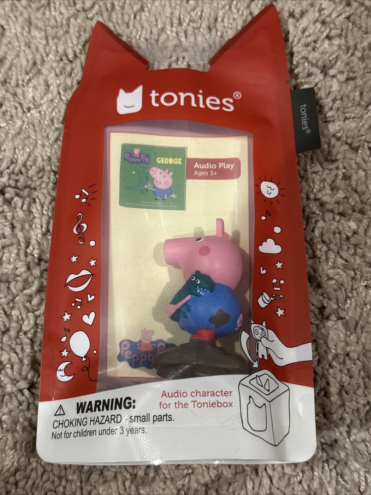 Tonies Peppa Pig George Audio Play Figurine