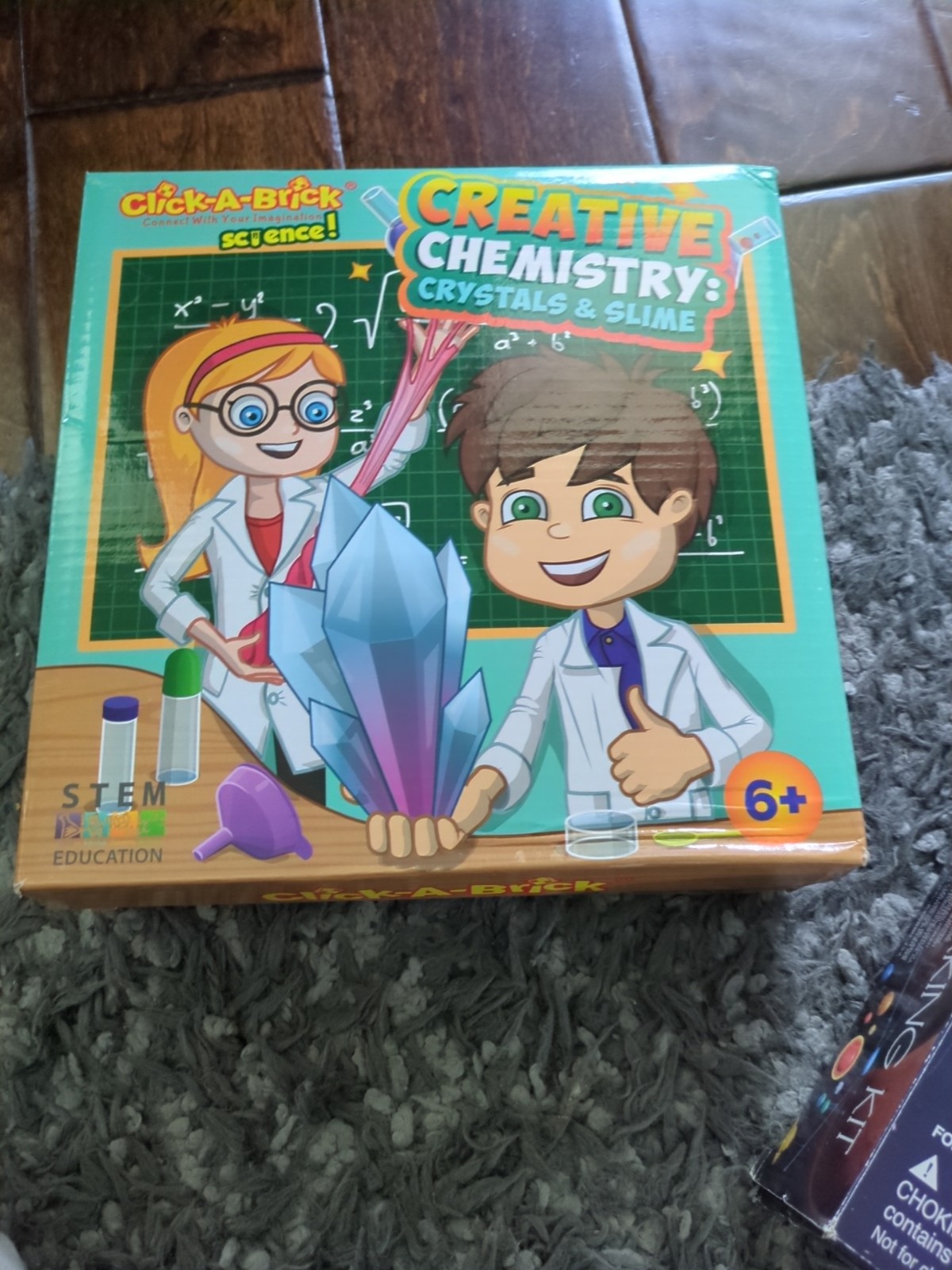 Creative Chemistry Crystals & Slime Science Kit for Kids Best Kids Chemistry Set