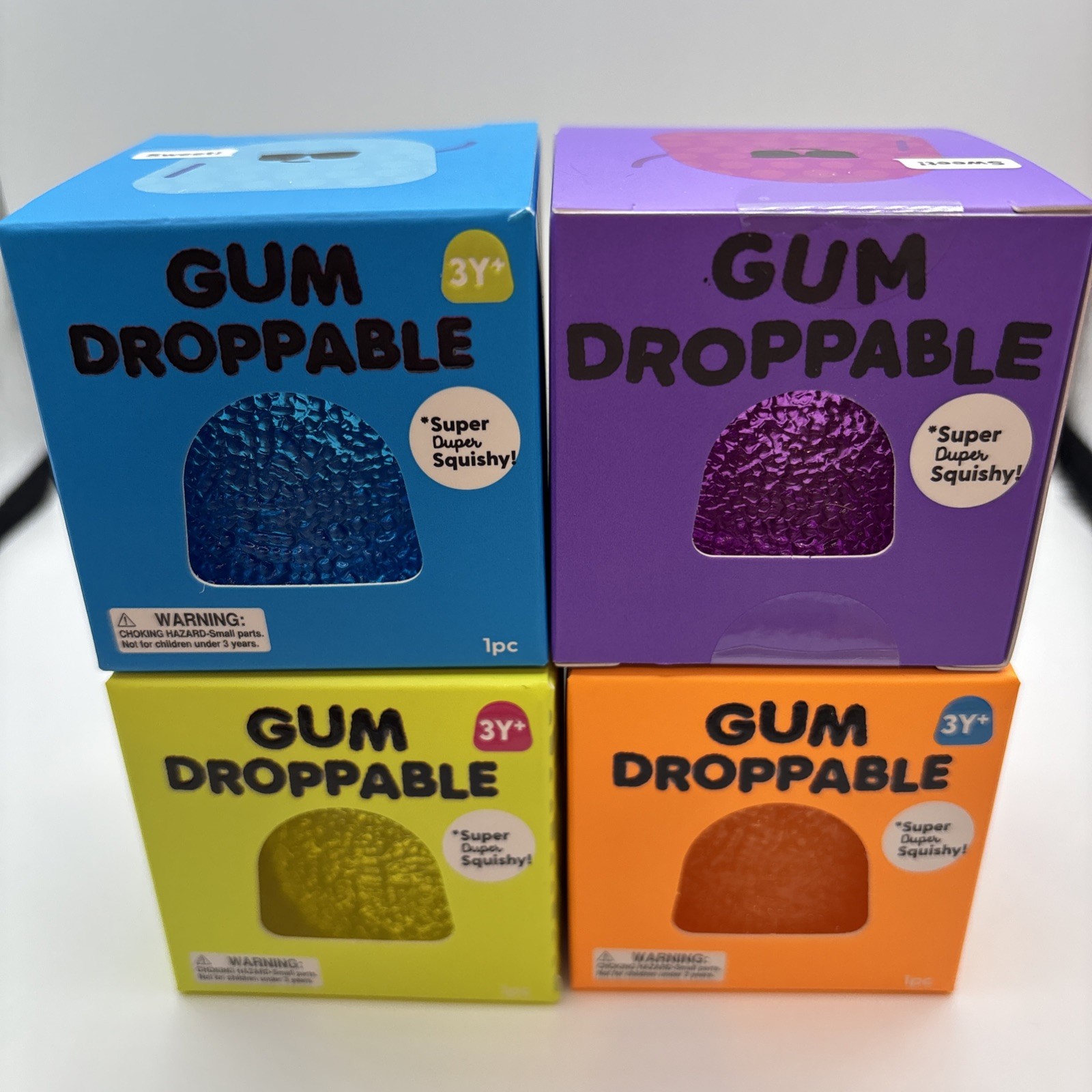 J’Adore all new viral Gum Droppable Squishy (4 count)