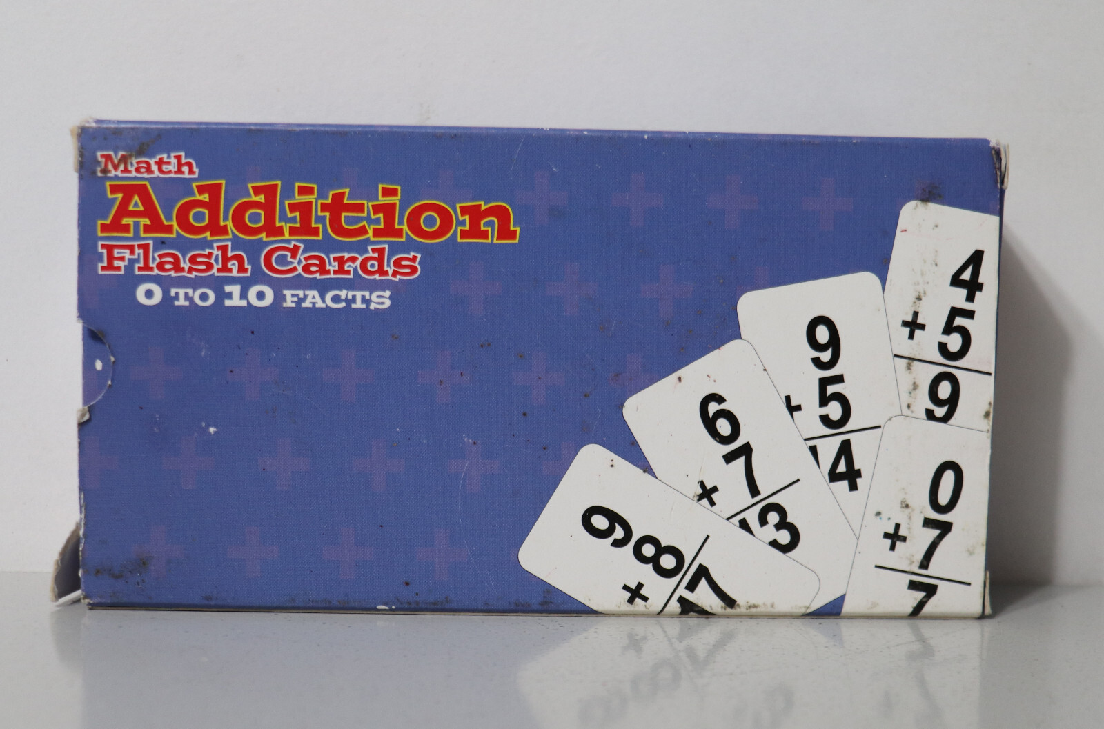 Math Addition 0-10 Flash Cards Ages 6+ Self-Checking Design 75978