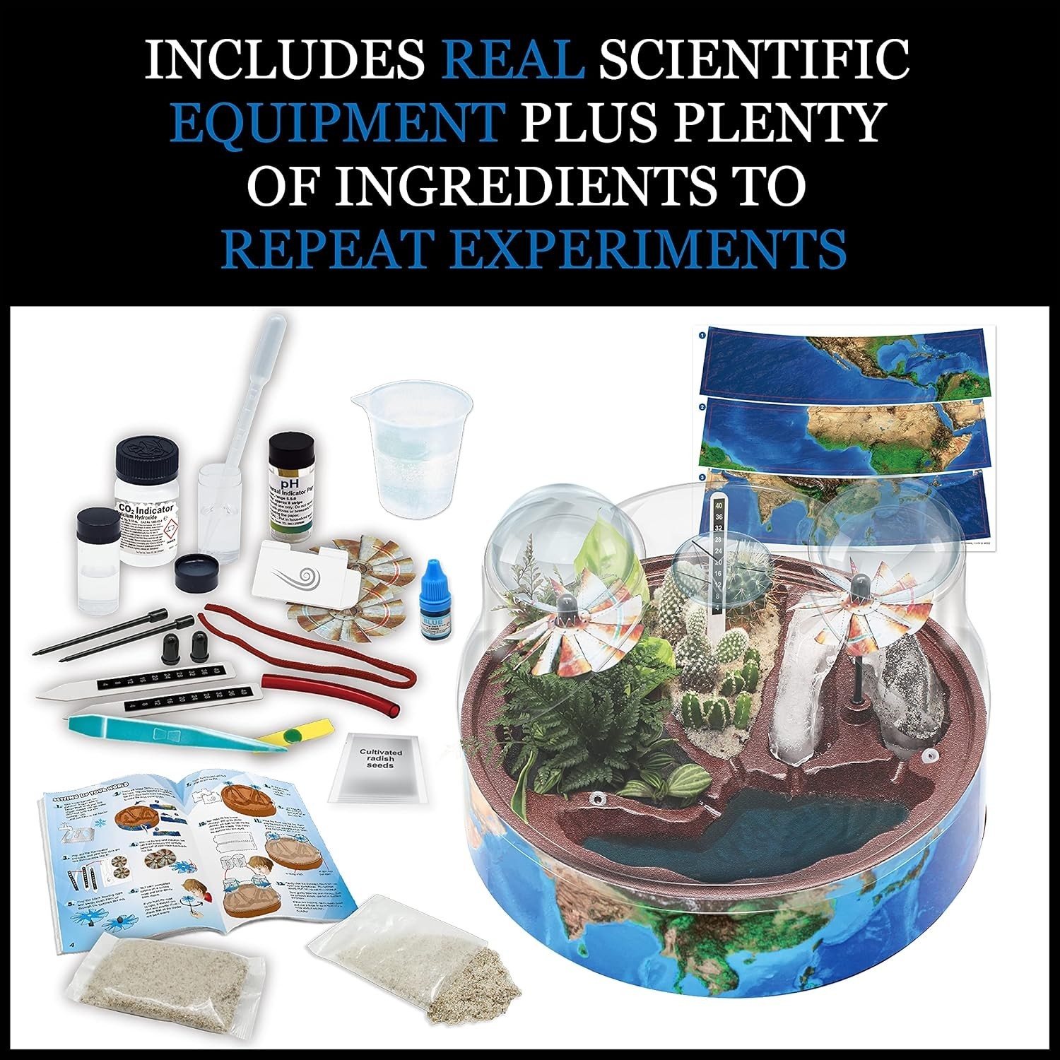 NEW Wild Environmental Science Climate Change Global Warming STEM Science Kit