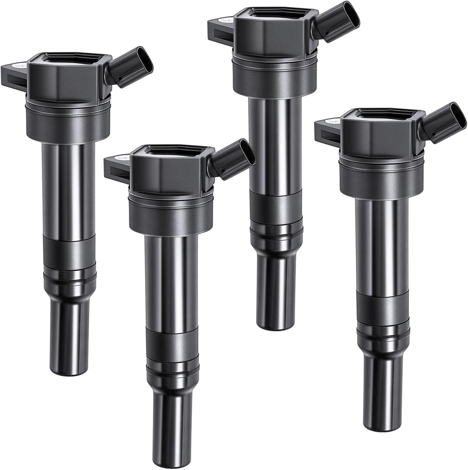 4PCS Ignition Coil Pack Compatible with Hyundai 1.8L 2.0L L4 Elantra 2011-2016,