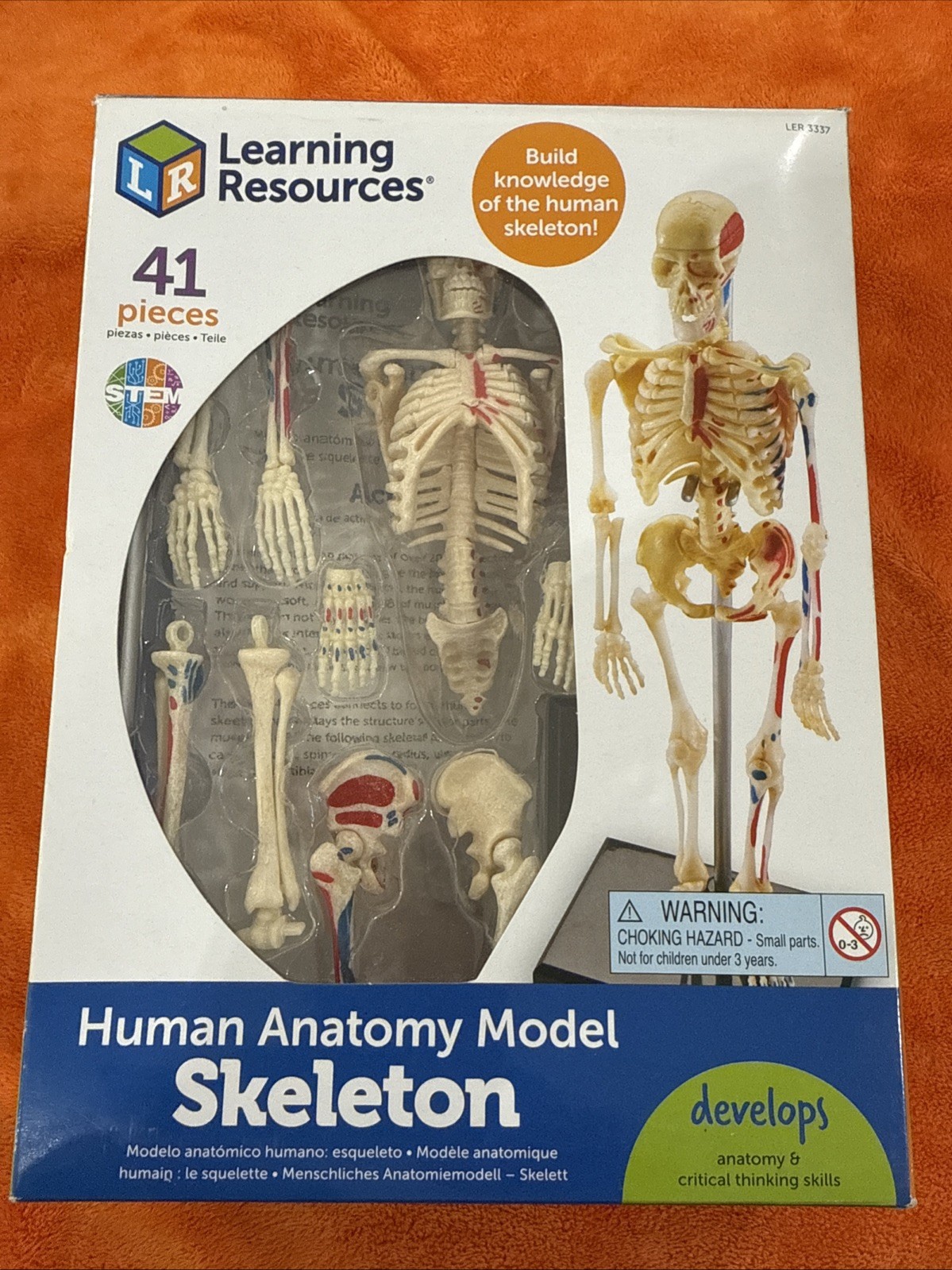 Learning Resources Skeleton Model For Children New