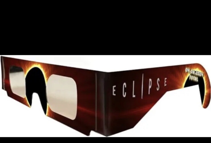 (3 Pack) New American Paper Optics Eclipse Glasses ISO Certified Made in USA