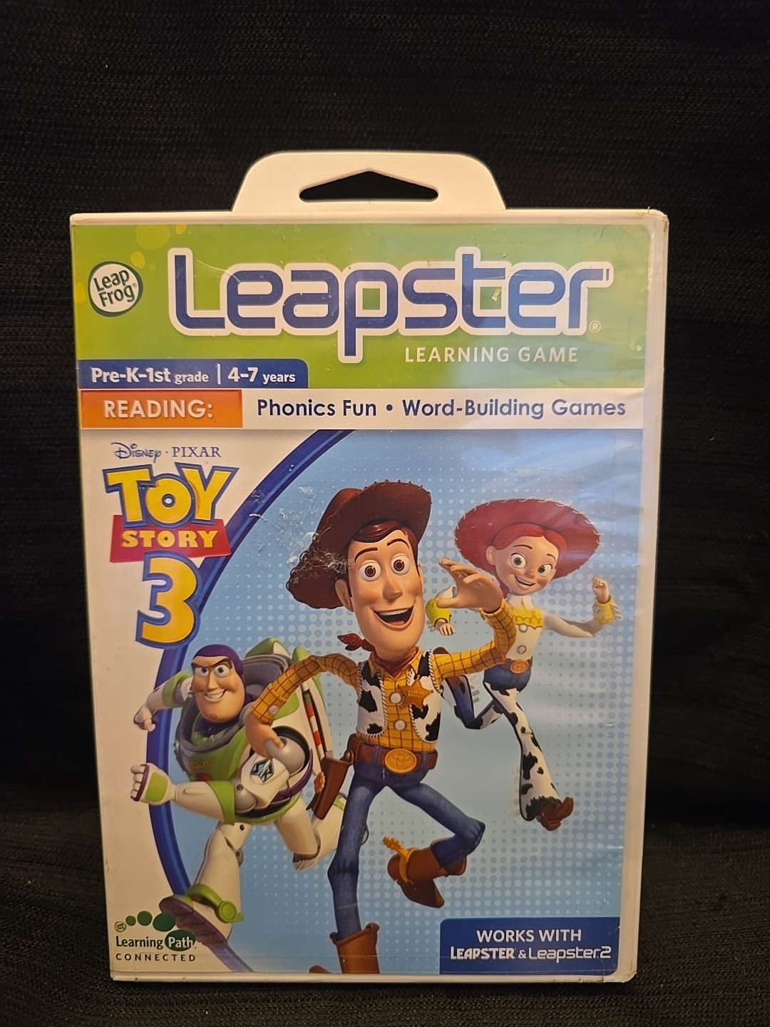 Leap Frog Leapster Learning Toy Story 3 Learning Game Ages Complete Free Ship