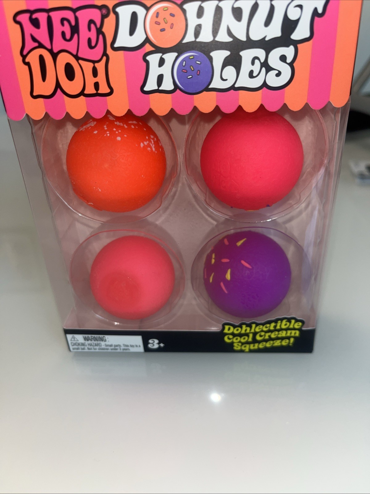 🔥 NEEDOH DONUT HOLES 4-PACK (BRAND NEW) HARD TO FIND NIB~ FREE SHIP! LOOK!