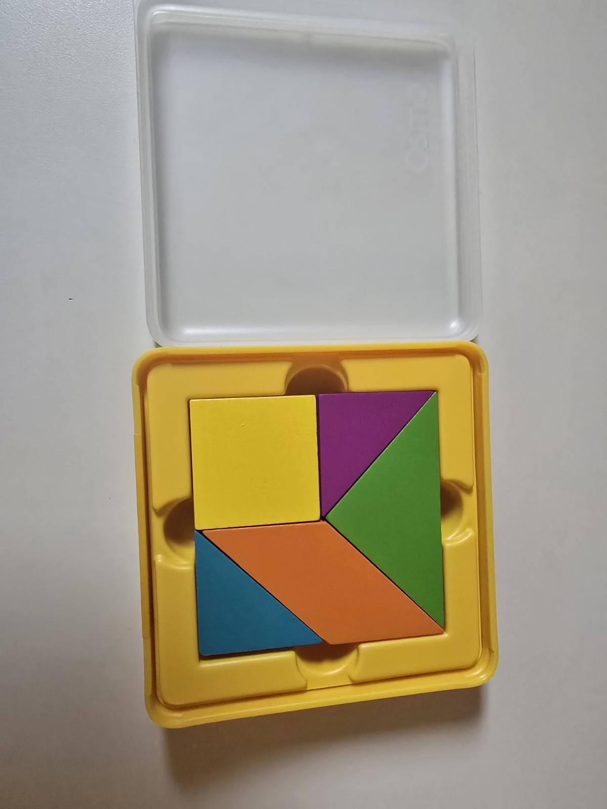OSMO Kit Education Learning Tangrams, Numbers & Words Stackable Game Boxes As Is
