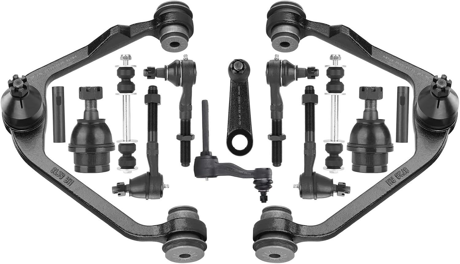 4WD Front Upper Control Arms Kit Ford Expedition F150 14pc