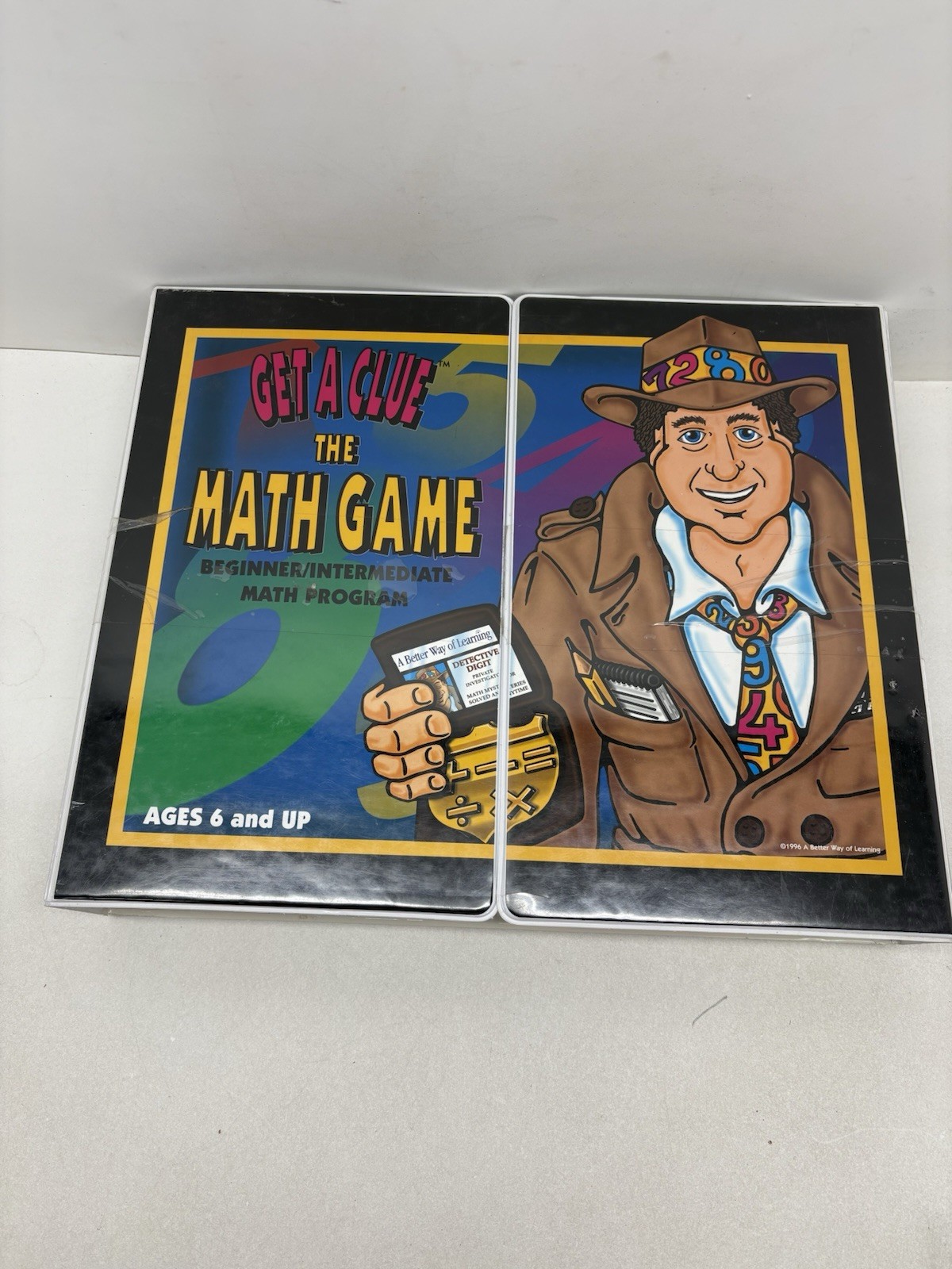 RARE Get a Clue The Math Game, Over 20 Math Games In One Set – “vintage “