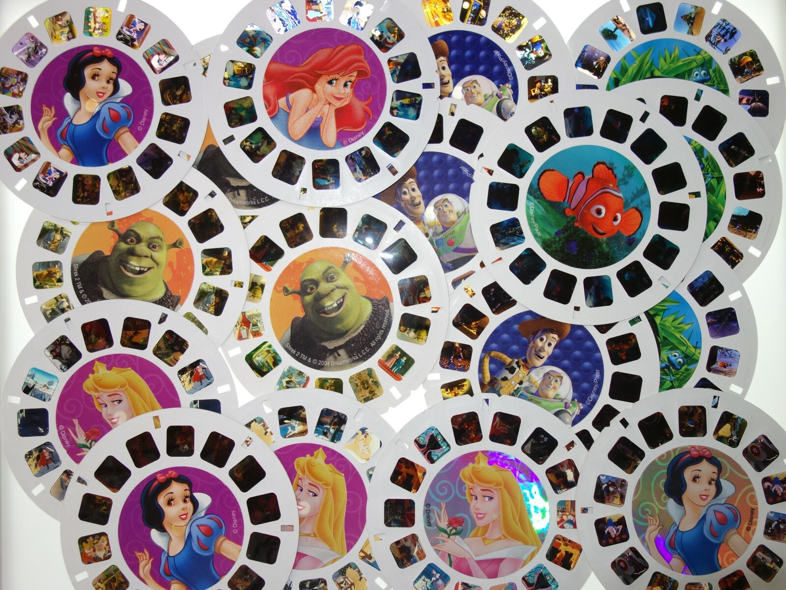 ViewMaster Reels Lot Disney Snow White Curious George 3 pc Set CHOICE