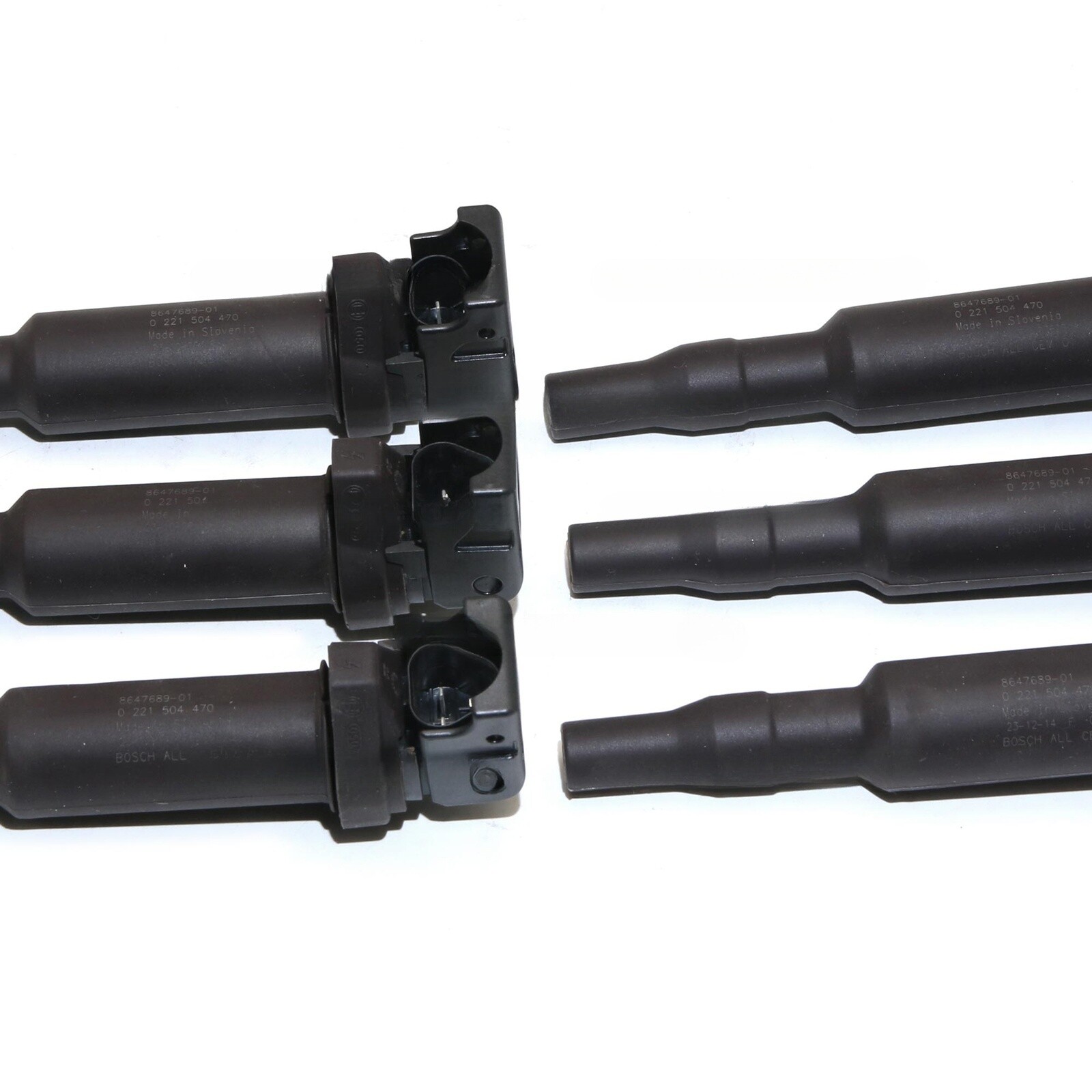 6x ignition/coil 0221504470 For Bosch/BMW 325i 328i 335 525 528 530 535 X3 X5 X6