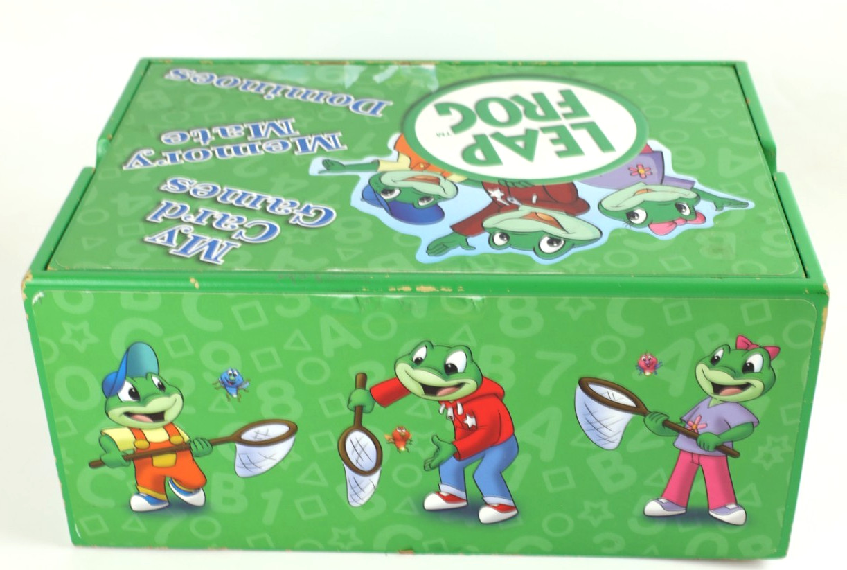 Leap Frog My Card Games: Math Rummy, Alphabet Go Fish, Bilingual Memory, Dominos