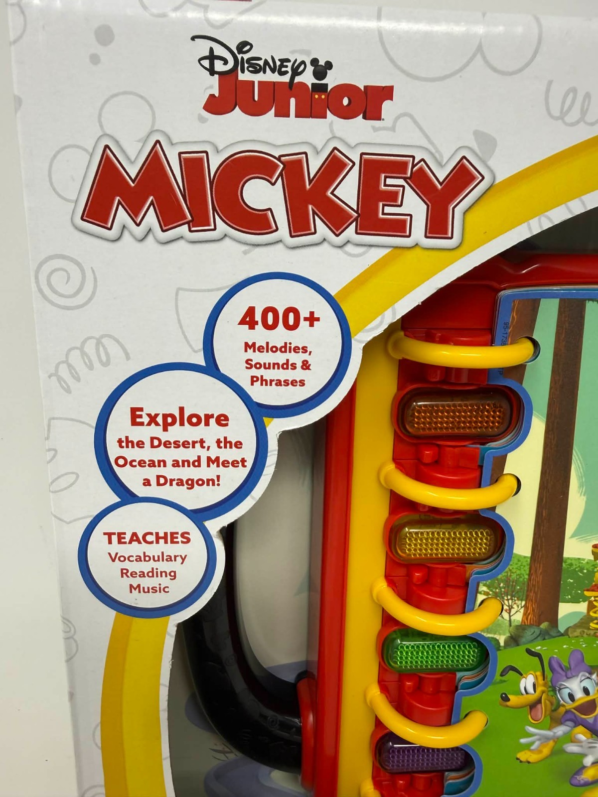 VTech Disney Junior Mickey Mouse Funhouse Explore & Learn Book Baby and Toddler