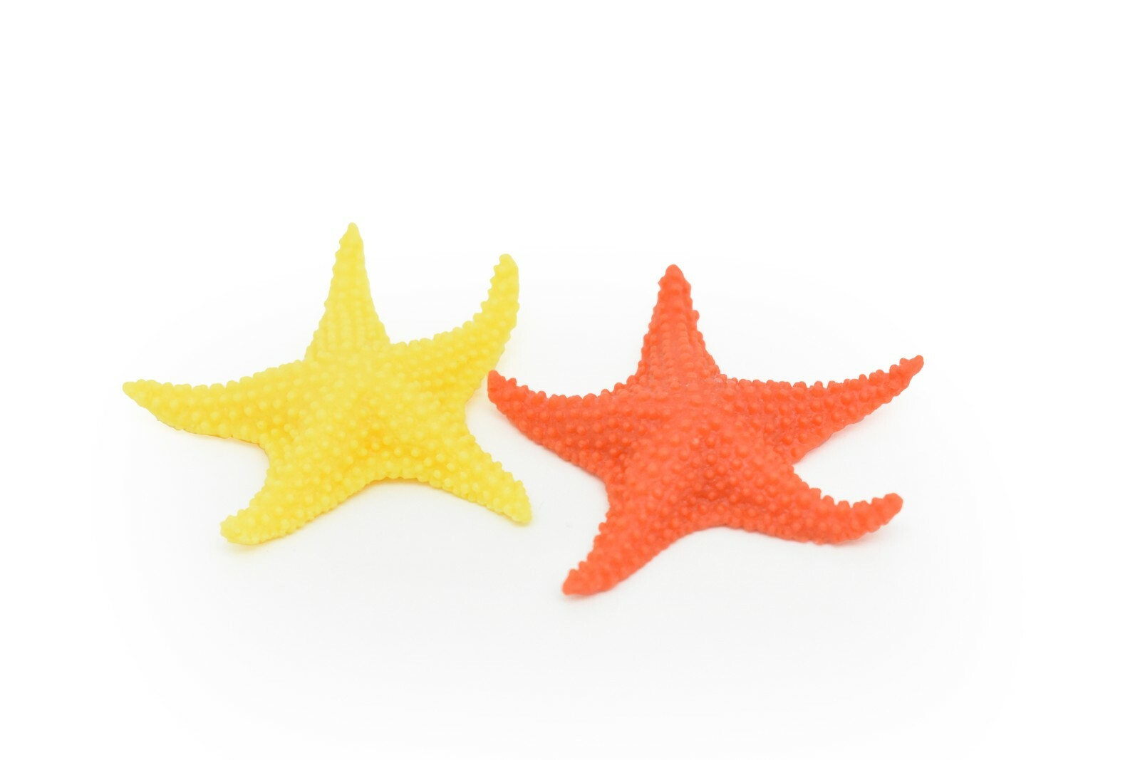 Starfish Toy, Pair, Set of 2 Model, Figure, Beach, Rubber Replica, 2″ CWG218BB46