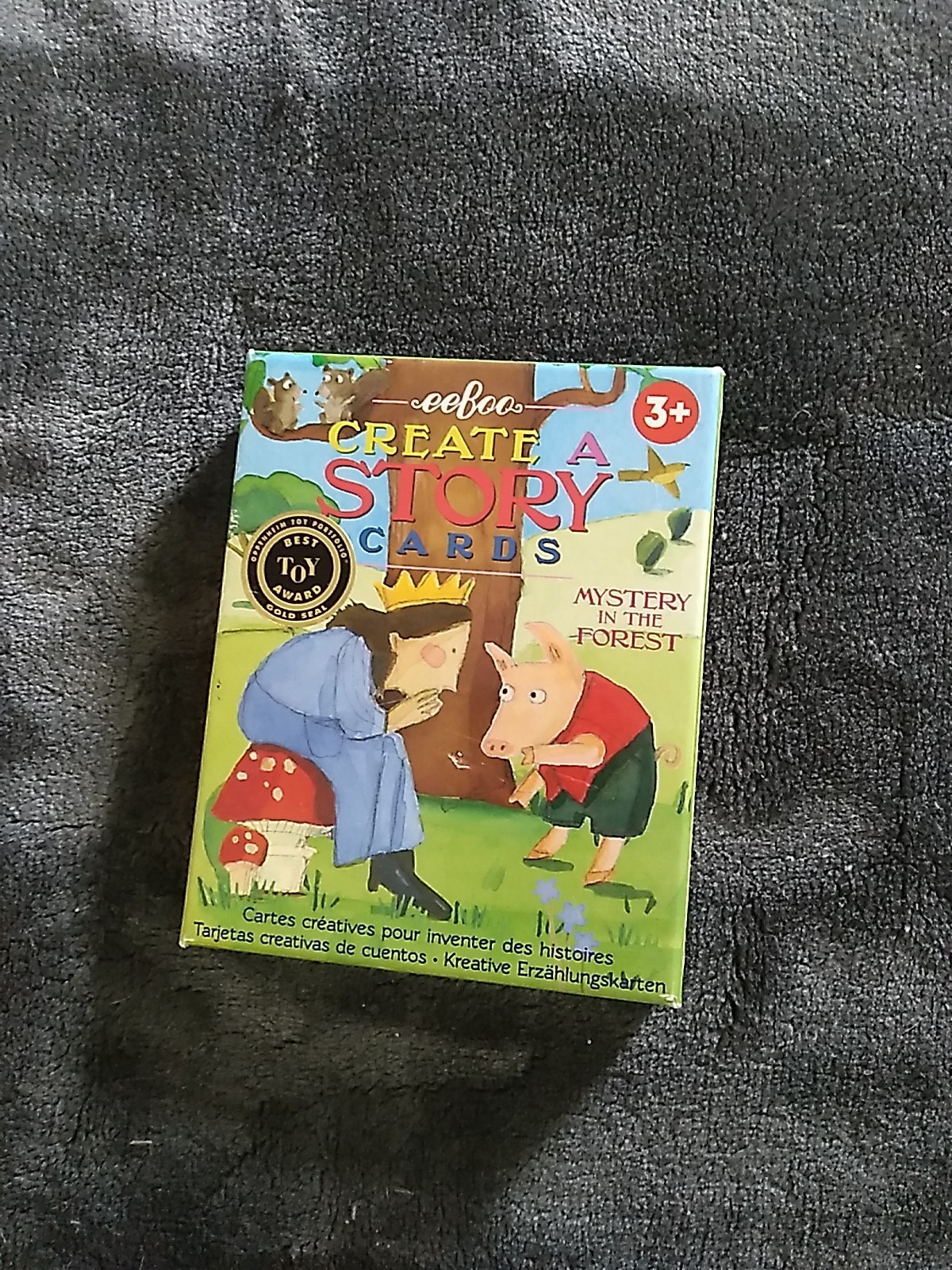 Eeboo Create A Story Cards-Mystery in the Forest Complete – 36 Cards/Instruction