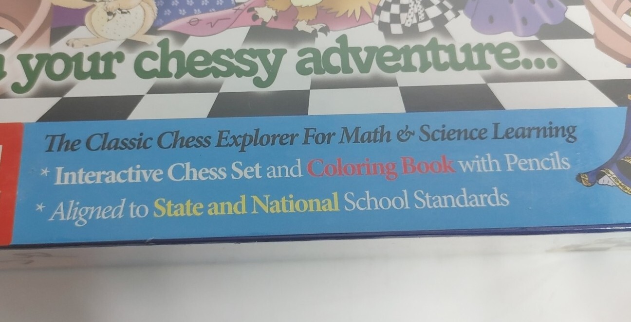 YAMIE CHESS STEM Game Adventures of Tigermore and The Mind Angels K-8 Math NEW