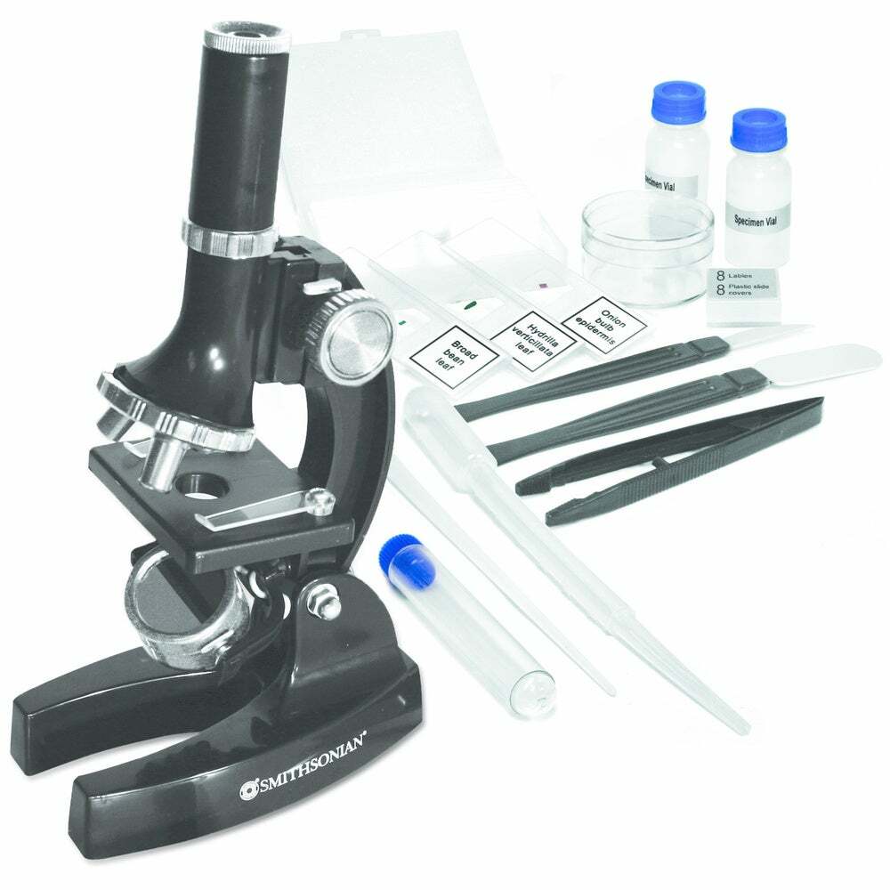 Microscope Kit Kids Ages 8+ STEM by Smithsonian