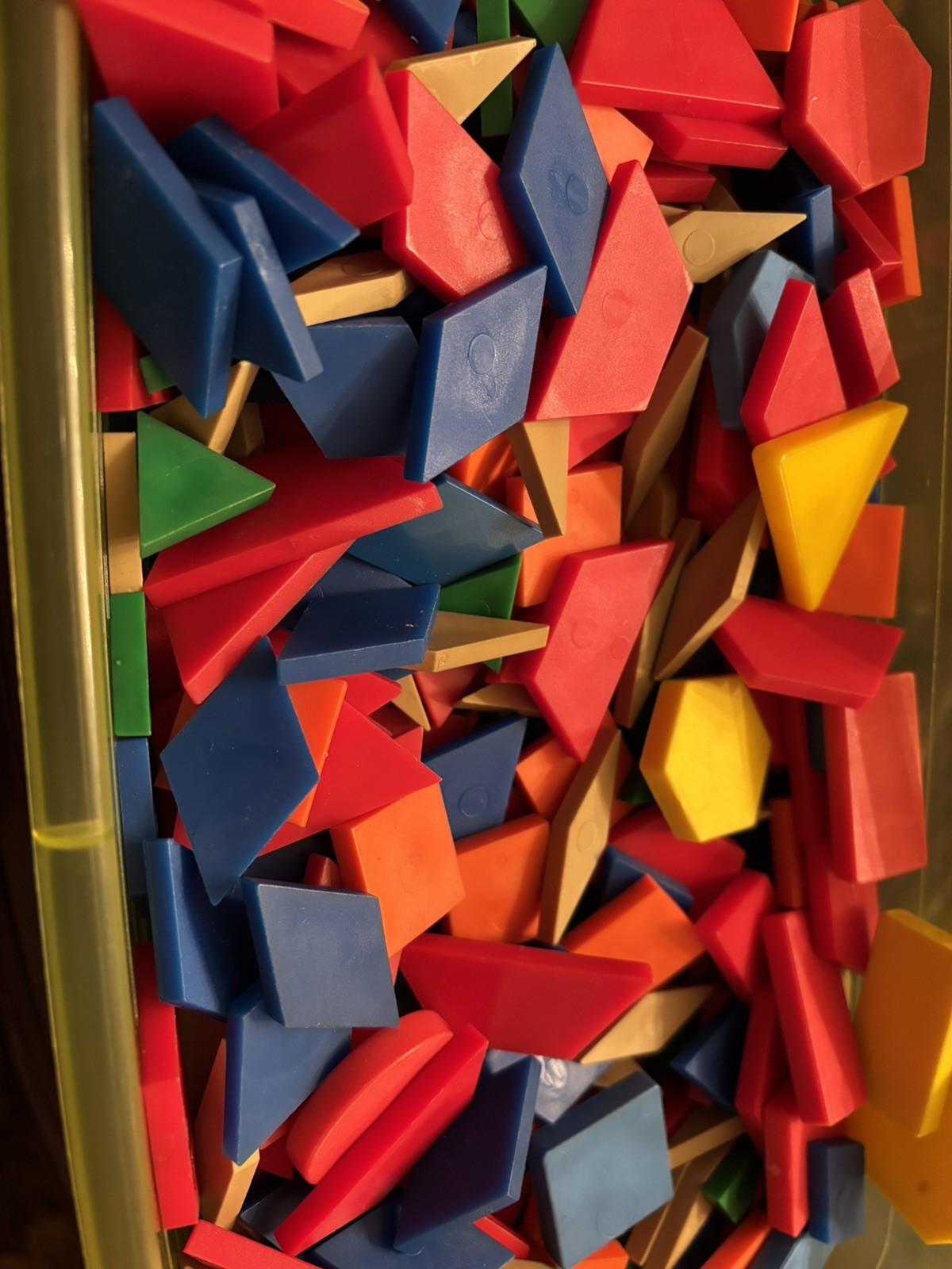 Tangrams Pattern Blocks That Are Education Toy And/orManipulative Over 500 Shape