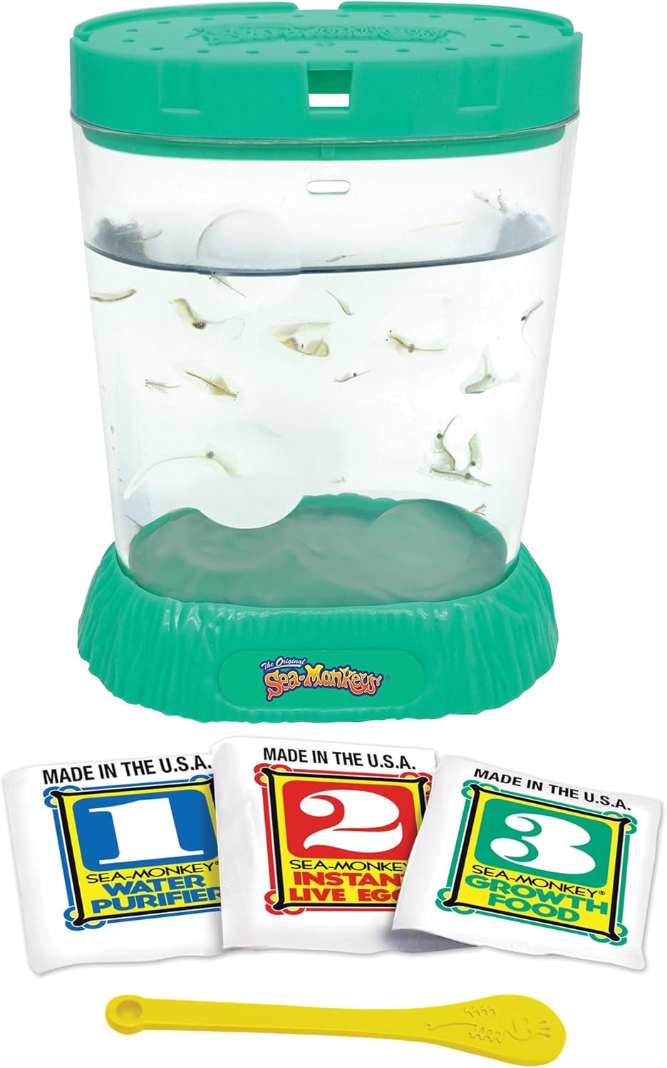 Sea-Monkey: Ocean Zoo – Surprise Assorted Color, 5.7″ Aquarium, World’S Only Ins