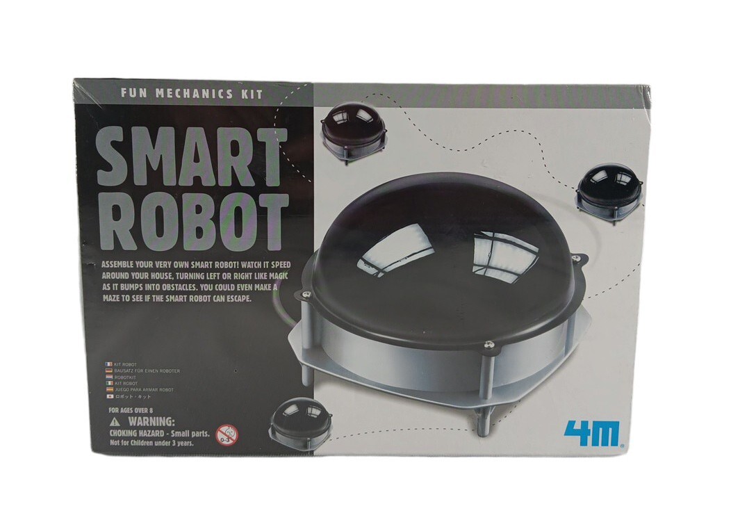 4M KidzLabs Smart Robot Fun Mechanics Kit by Toysmith Home School Science *NEW*
