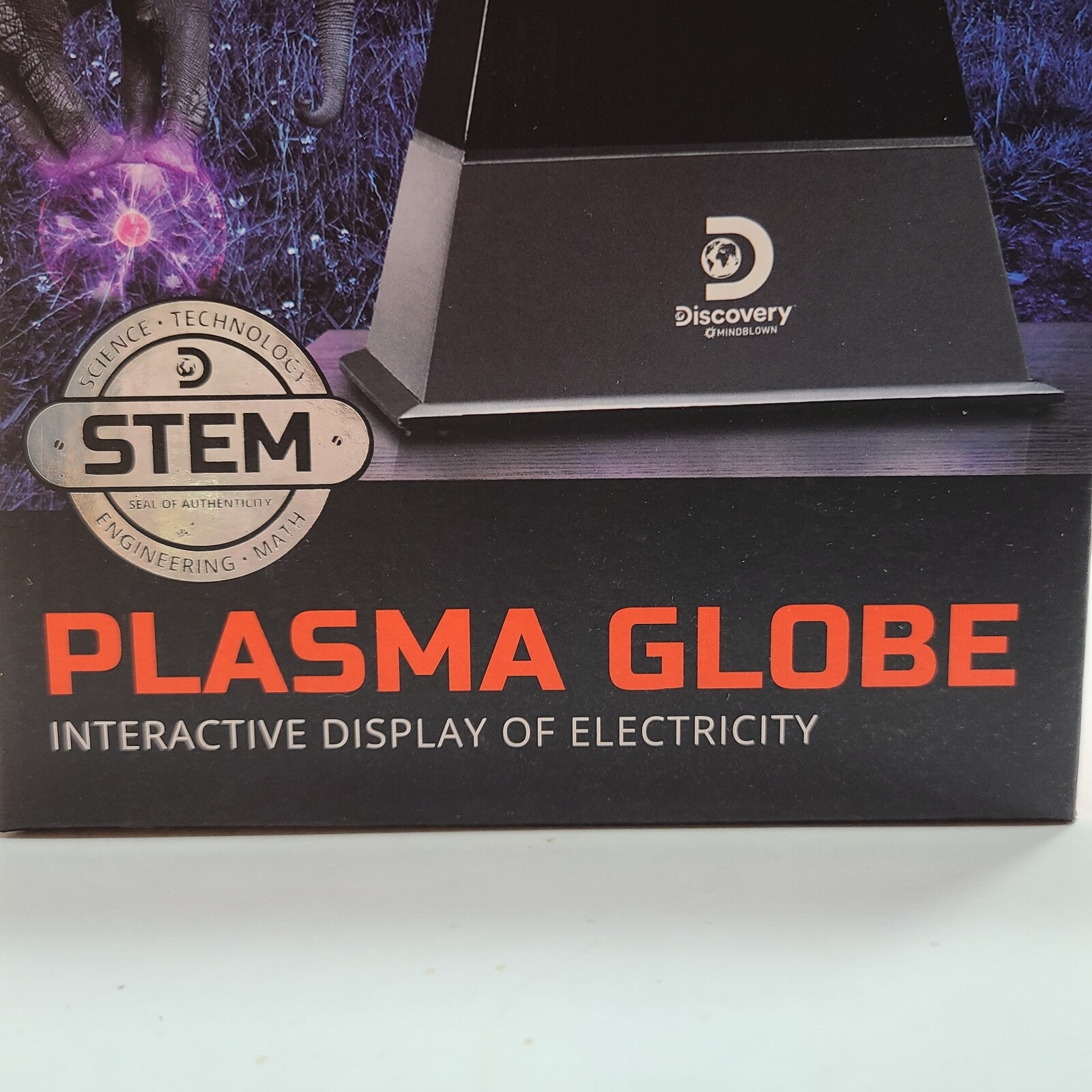 Discovery Mindblown Plasma Globe Interactive Display Of Electricity.