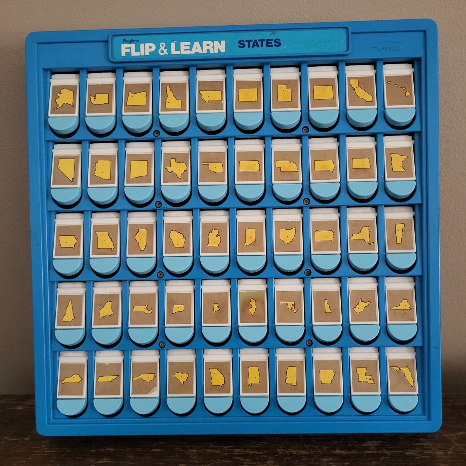 Playtime Vintage United States and Capitol Flip & Learn Homeschool Interactive