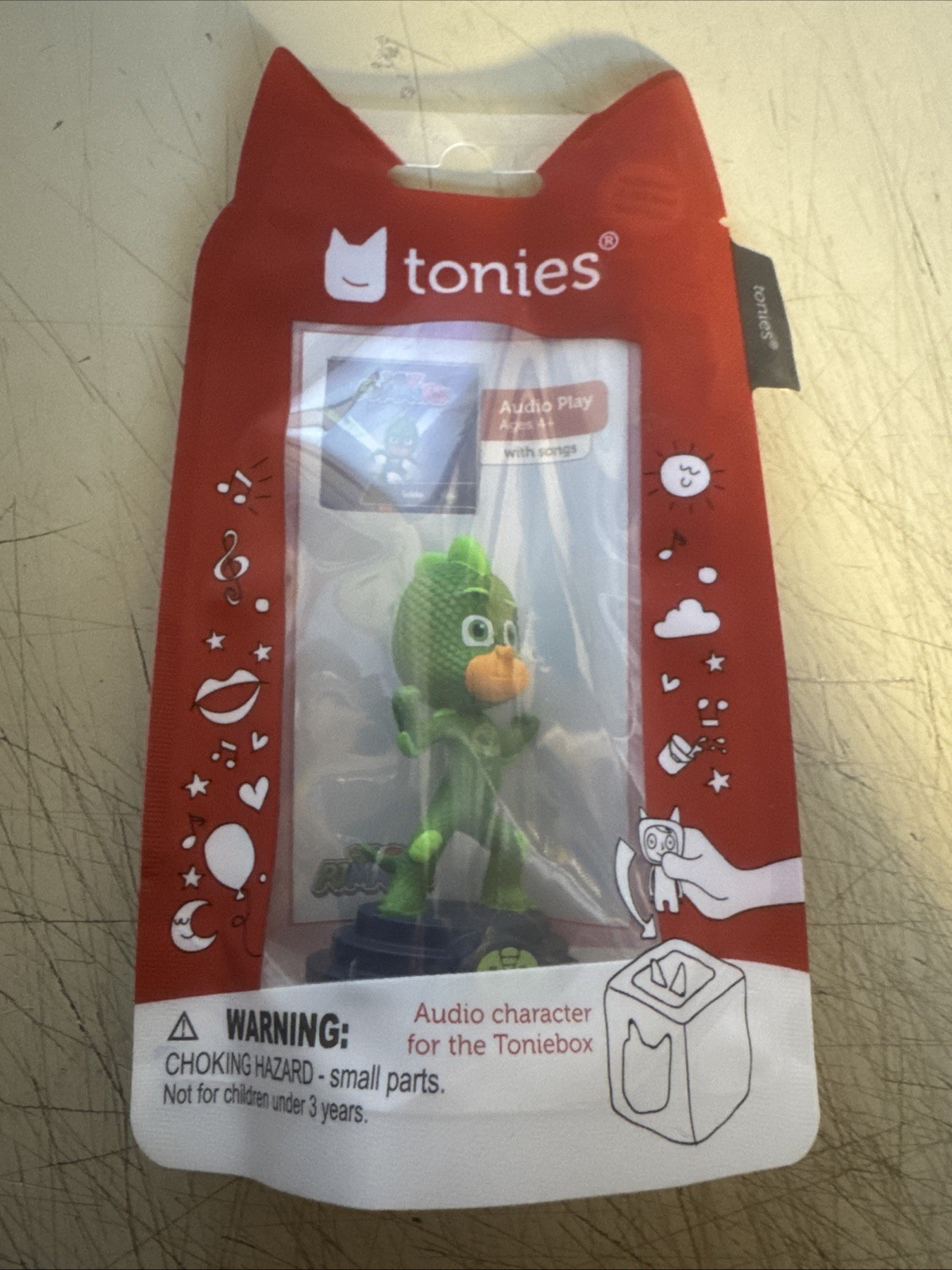 Tonies PJ Masks Gekko Tonie Audio Figurine for Toniesbox