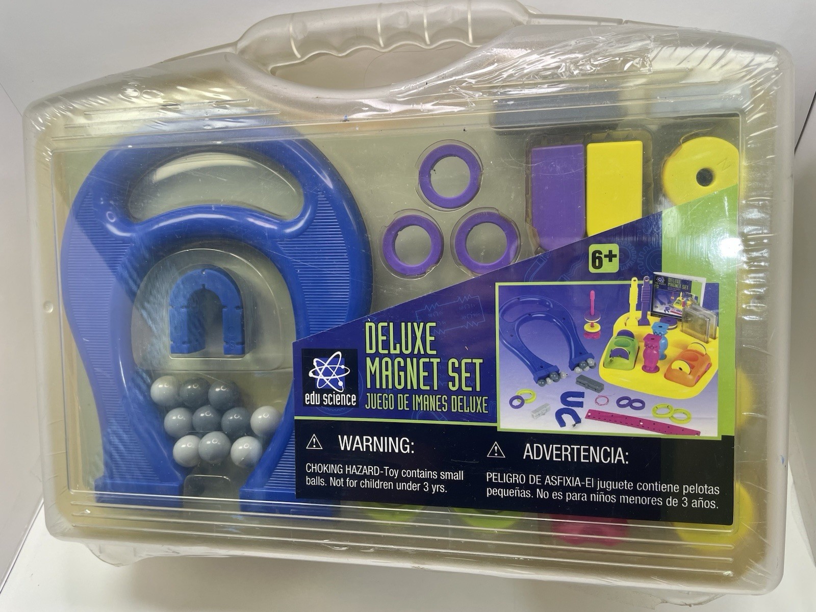 Deluxe Magnet Set Edu-Science Factory Sealed Case 6+