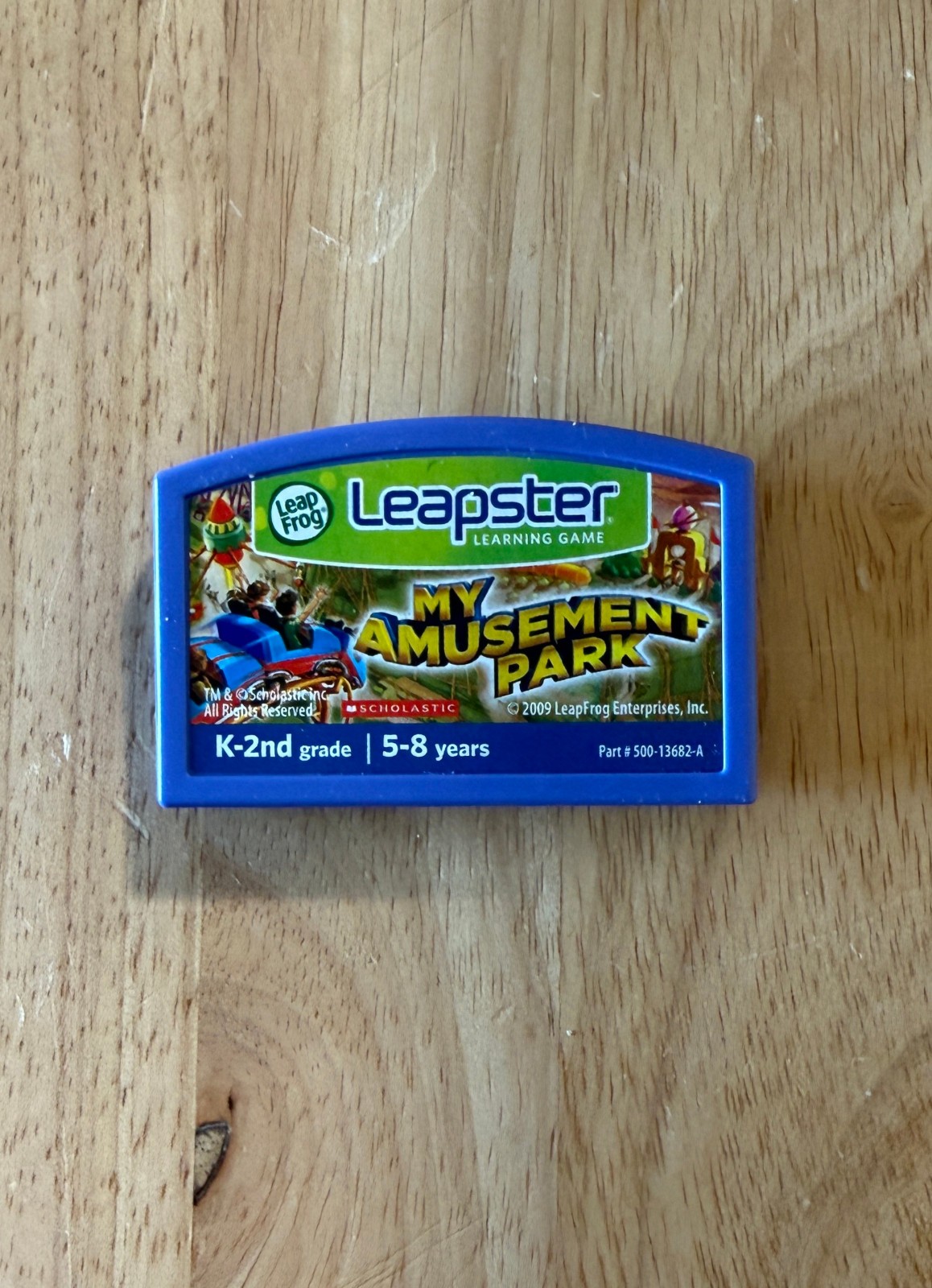 Leap Frog Leapster My Amusement Park Learning Game Cartridge K – 2nd Grade