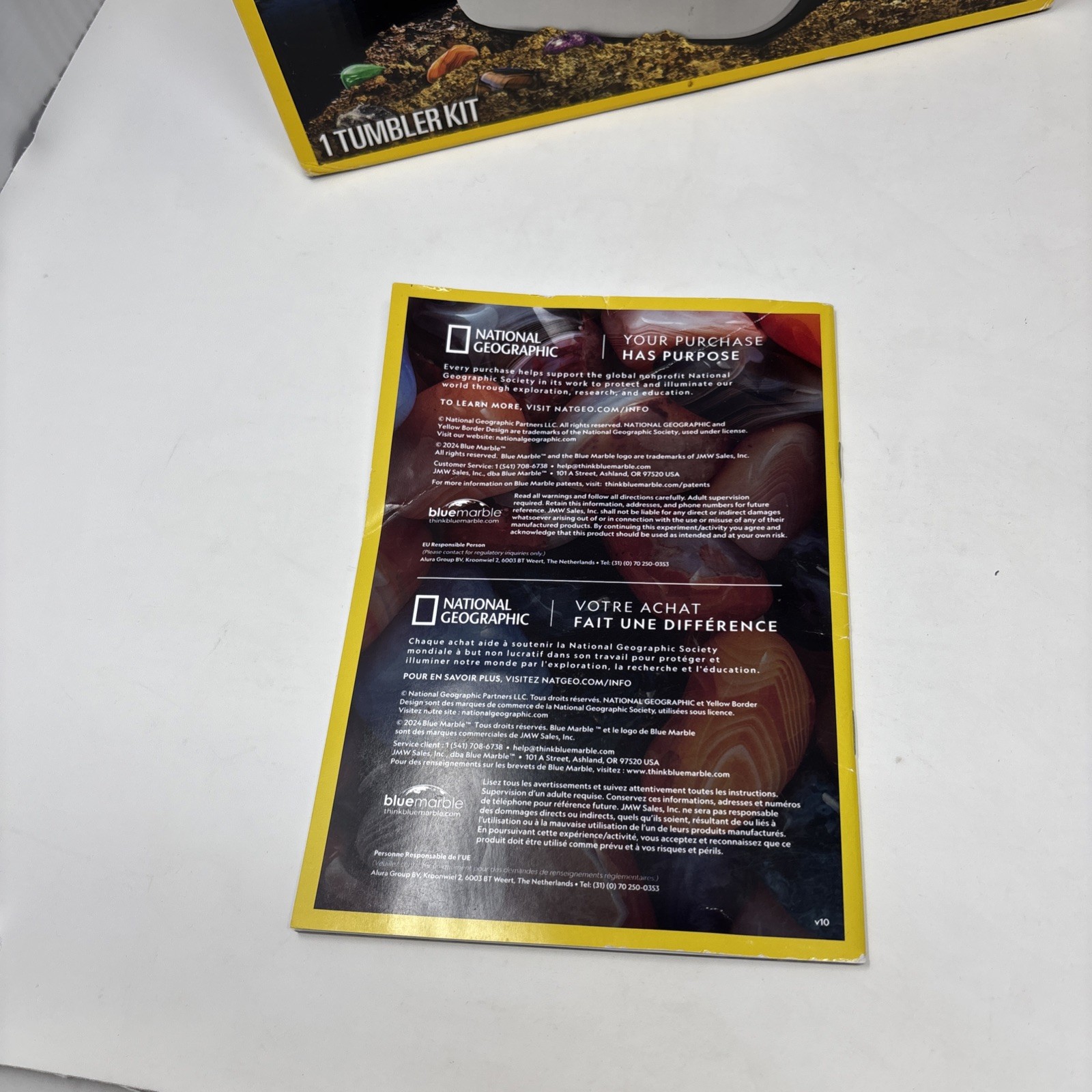 NATIONAL GEOGRAPHIC EXPLORER SERIES ROCK TUMBLER SET