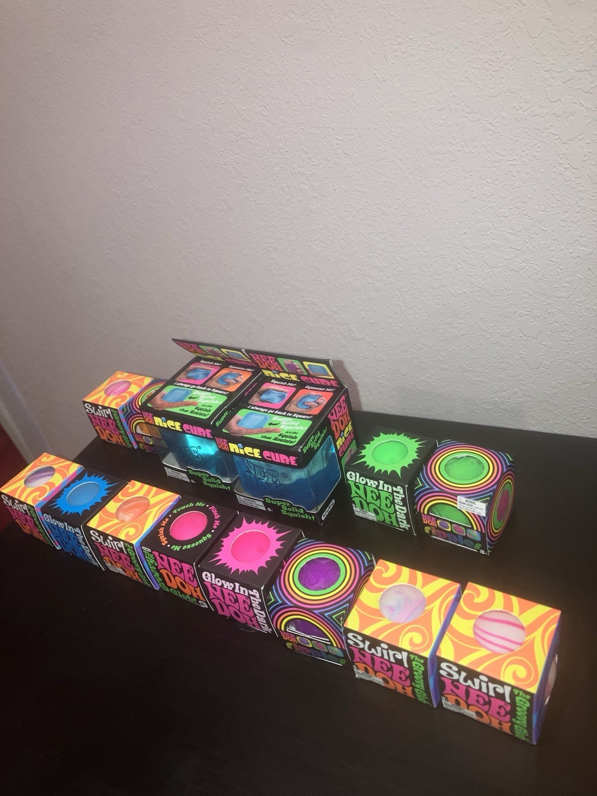 Nee Doh Sensory Squeeze Toy Lot of 14 Multicolor/Type