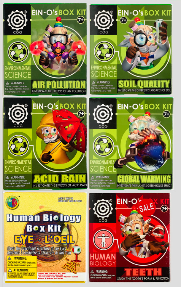 COG Ein-O’s Box Kit Environmental Science and Human Biology – Various sets NEW