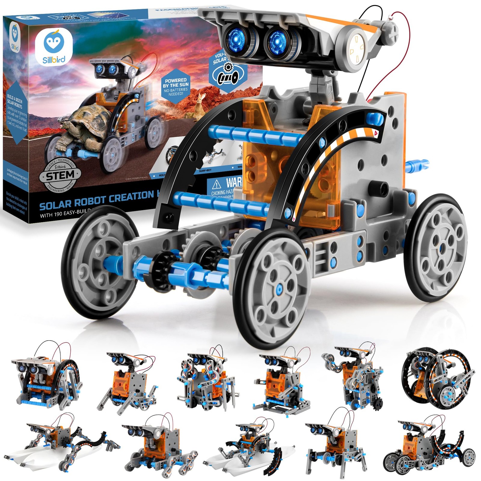 12in1 Solar Robot Building Kit STEM Gift for Boys Aged 813, DIY Science Educa…