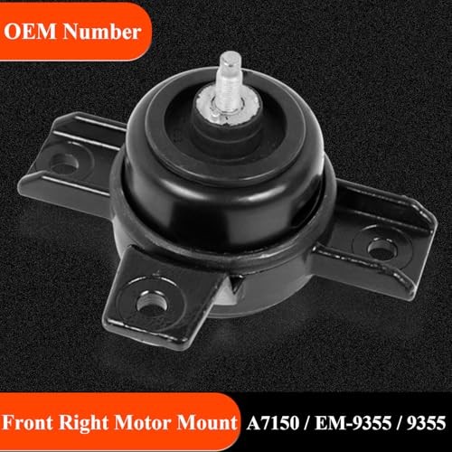 Engine Motor Transmission Mount Set 9348 9355 9315 10057 Fit for 2007 2008 2009