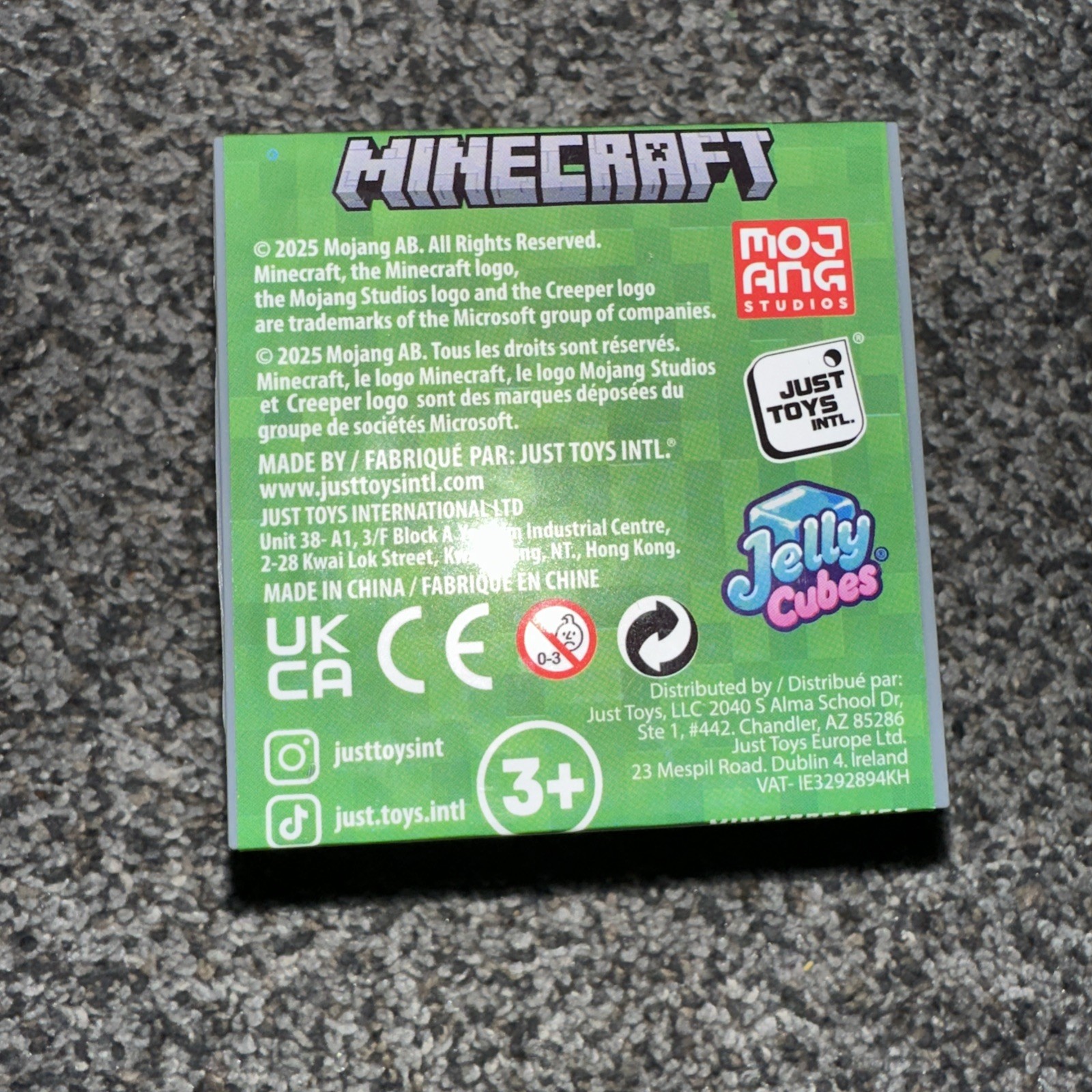 New MINECRAFT JELLY CUBES – Rare Yellow Viral Squishy Nee Doh Ish Type