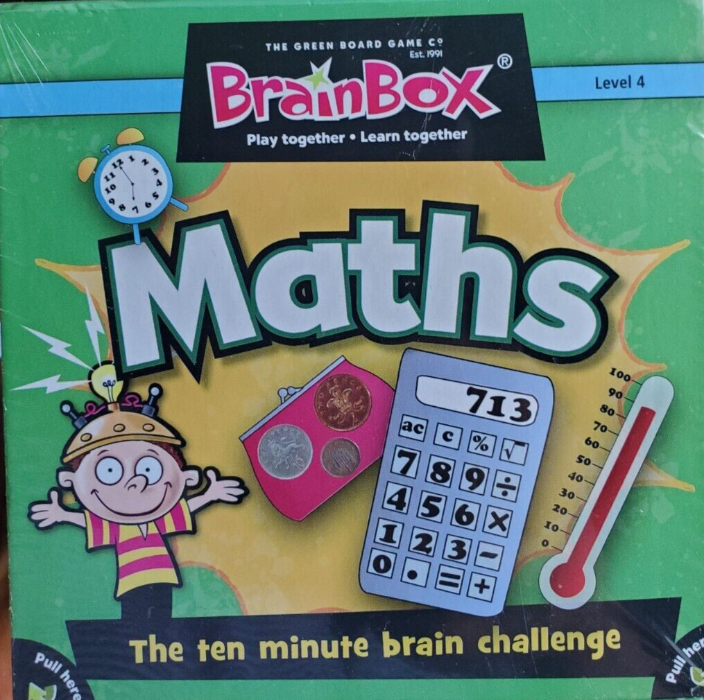 BrainBox Preschool My First Pictures University Games Ages 4+ 1 Or More Players